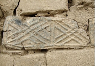 宁国寺的纹饰古砖